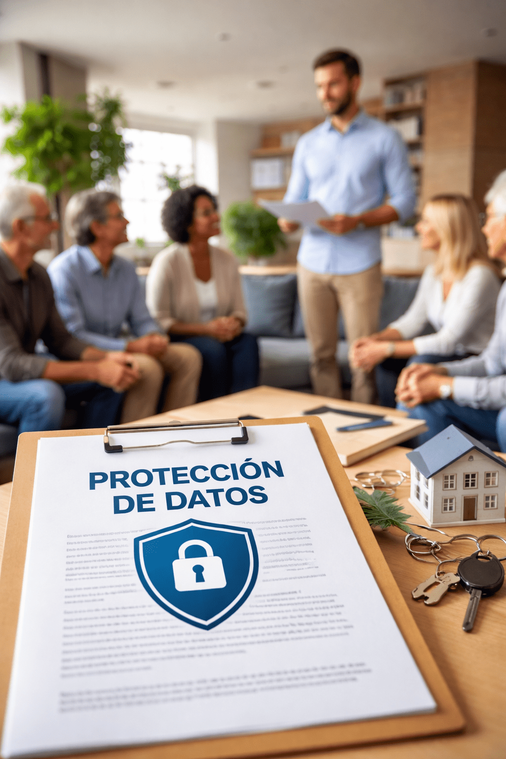 Protección de datos en comunidades de propietarios