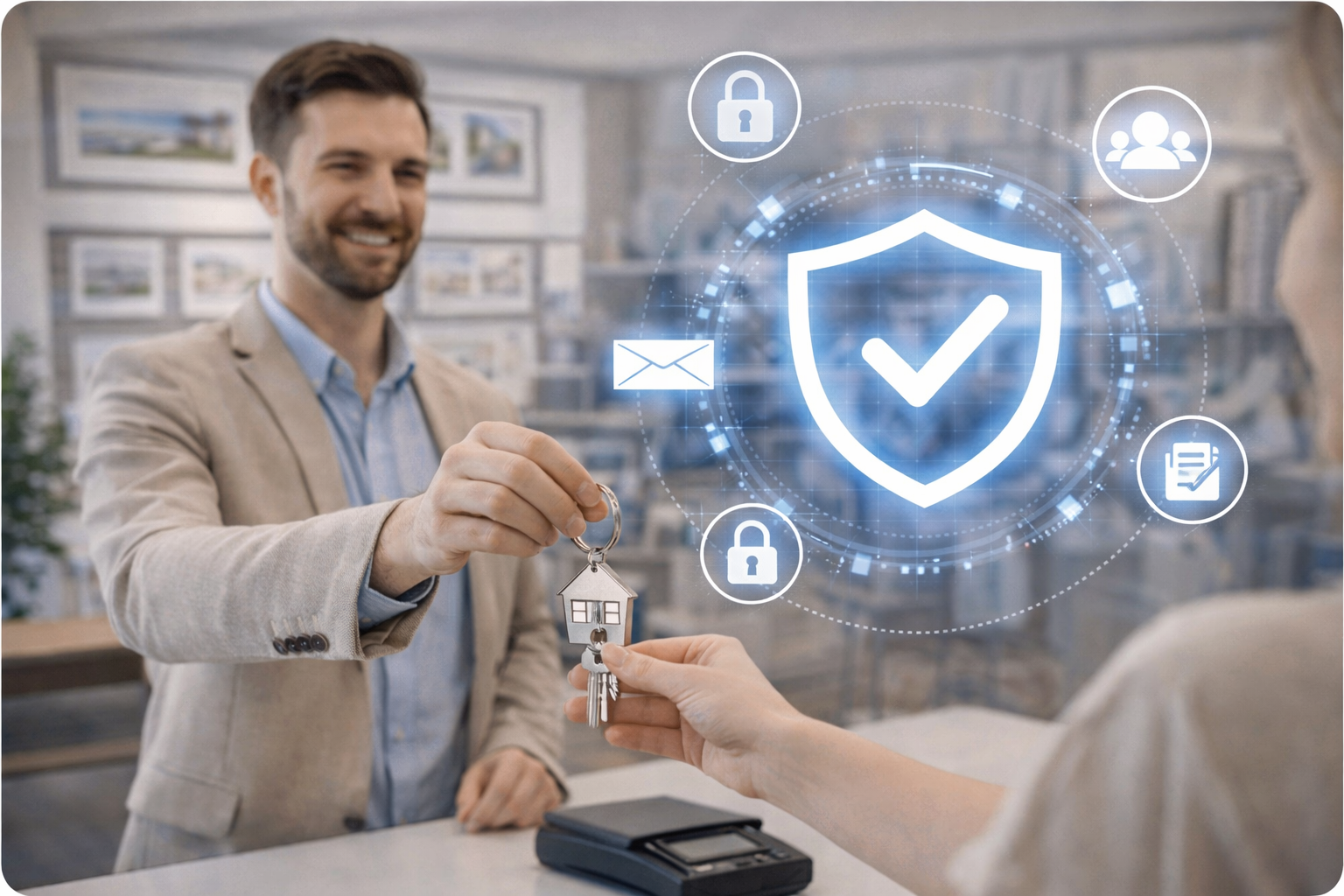 Gestión legal de datos en servicios inmobiliarios